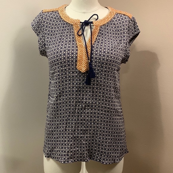 DR2 Short-Sleeved Top With Tassels size S - Picture 4 of 12